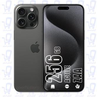 گوشی موبایل اپل ، آیفون 15 پرو مکس مدل iPhone 15 promax دو سیم کارت ظرفیت 256 گیگابایت مشکی